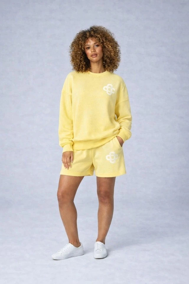 Women's Luxury Logo Co-Ord Lounge Wear Short Set